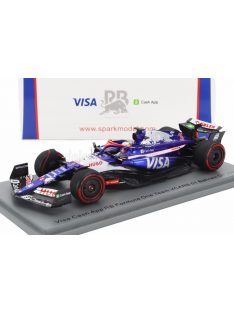   Spark - RACING BULLS F1 VCARB-01 TEAM VISA CASH APP N 3 SAUDI ARABIA GP 2024 DANIEL RICCIARDO BLUE WHITE