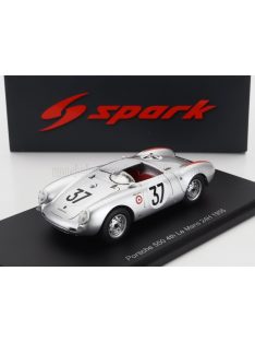   Spark - PORSCHE 550 RS SPIDER 1498cc S4 TEAM PORSCHE KG N 37 24h LE MANS 1955 HELMUT POLENSKY - RICHARD VON FRANKENBERG SILVER