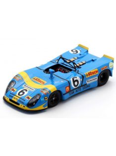   Spark - PORSCHE 908/2 N 6 24h LE MANS 1972 HELMUT KRAUSE  - HANS DIETER WEIGEL BLUE YELLOW