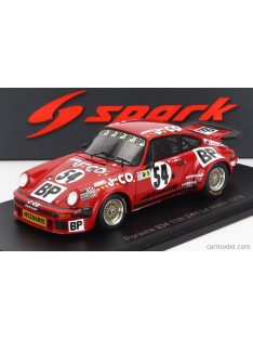   Spark-Model - Porsche 934 3.0L F6 Team L.Meznarie N 54 24H Le Mans 1976 H.Striebig - A.C.Verney - H.Kirschoffer Red