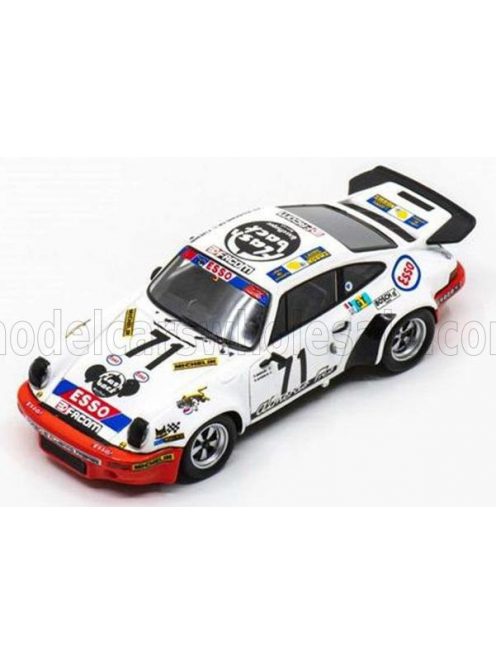 Spark - PORSCHE 911 RSR 3.0L TEAM SEGOLEN N 71 24h LE MANS 1976 M.OUVIERE - A.GAHINET - J.Y.GADAL WHITE RED