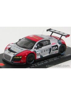   Spark-Model - Audi R8 Lms Kk Performance N 98 1000Km Zhuhai Ilmc Winner Class Lmgtc 2010 M.Lee - A.Yoong - M.Marsh Red Silver