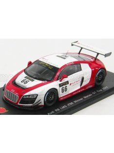   Spark - AUDI R8 LMS N 66  WINNER MACAU GT CUP 2011 E.MORTARA WHITE RED