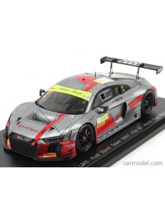   Spark-Model - Audi R8 Lms Team Audi Sport Wrt N 2 Fia World Gt Cup Macau 2017 N.Muller Matt Grey Red