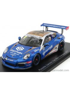   Spark-Model - Porsche 911 991 Gt3 N 7 Champion Porsche Carrera Cup Asia 2017 V.Der Drift Blue