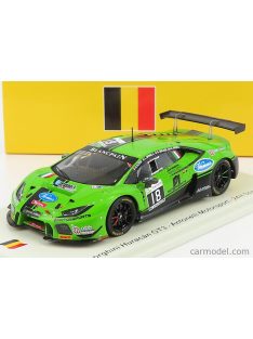   Spark-Model - Lamborghini Huracan Gt3 Team Antonelli Motorsport N 18 24H Spa 2018 J.Perez - G.Giraudi - L.Spinelli - G.Altoe Green