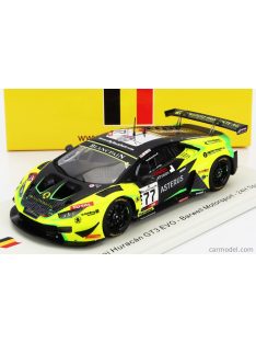   Spark-Model - Lamborghini Huracan Gt3 Evo Team Barwell Motorsport N 77 24H Spa 2019 A.Amstutz - L.Machitski - R.Abra - P.Kujala Black Yellow