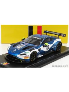   Spark-Model - Aston Martin Vantage Amr Gt3 Team Garge 59 N 159 3Rd Silver Class 24H Spa 2021 T.Tujula - A.Macdowall - N.Kjaergaard Blue White