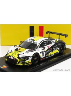   Spark-Model - Audi R8 Lms Gt3 Team Wrt N 31 24H Spa 2021 R.Tomita - F.Bird - V.Eriksen White Black Yellow