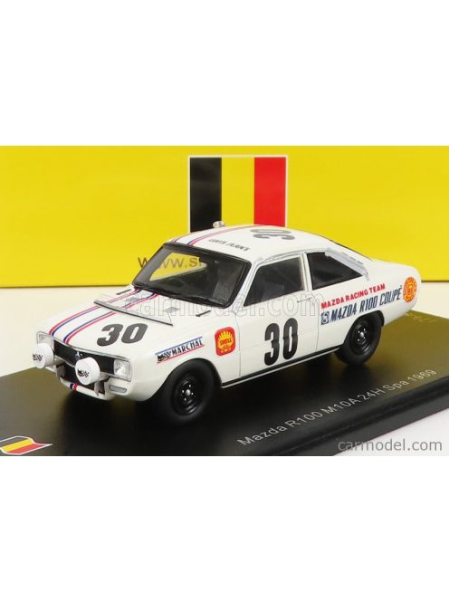 Spark-Model - Mazda R100 M10A N 30 24H Spa 1969 Helde - H.De Fierlant White Red