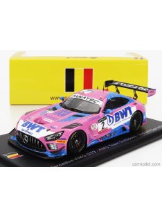   Sparkmodel - Mercedes Benz Gt3 Amg Team Getspeed N 2 2Nd 24H Spa 2022 L.Stolz - S.Schothorst - M.Gotz Pink White Light Blue