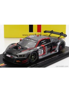   Spark-Model - Audi R8 Lms Gt3 Team Attempto Racing N 99 2Nd Silver Cup Class 24H Spa 2022 M.Zug - J.Puhakka - N.Scholl - A.Aka Black Red