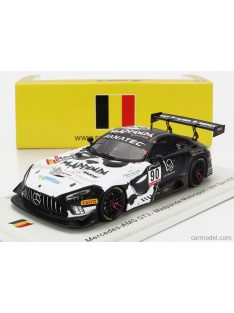   Sparkmodel - Mercedes Benz Gt3 Amg Team Madpanda Motorsport N 90 24H Spa 2022 S.Walkinshaw - O.Tunjo - P.Kujula - E.P.Companc White Black