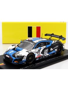   Spark - AUDI R8 LMS GT3 TEAM WRT N 33 2nd GOLD CUP CLASS 24h SPA 2022 A.ROBIN - R.TOMITA - U.DE PAUW - M.ROBIN LIGHT BLUE WHITE BLACK