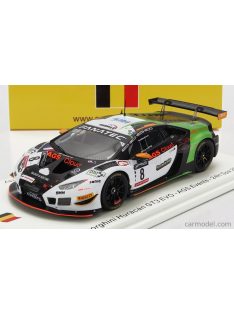   Spark-Model - Lamborghini Huracan Gt3 Evo Team Ags Events N 8 24H Spa 2022 N.Gomar - R.Del Sarte - L.Cabirou - M.Parisy White Green Black