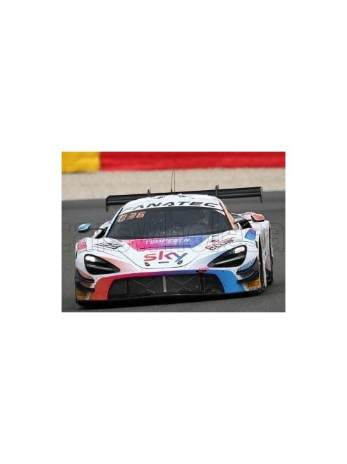 Spark - McLAREN 720S GT3 EVO TEAM SKY TEMPESTA RACING N 93 3rd BRONZE CUP 24h SPA 2023 J.SCHMIDT - J.HUI - C.FROGGATT - E.CHEEVER WHITE