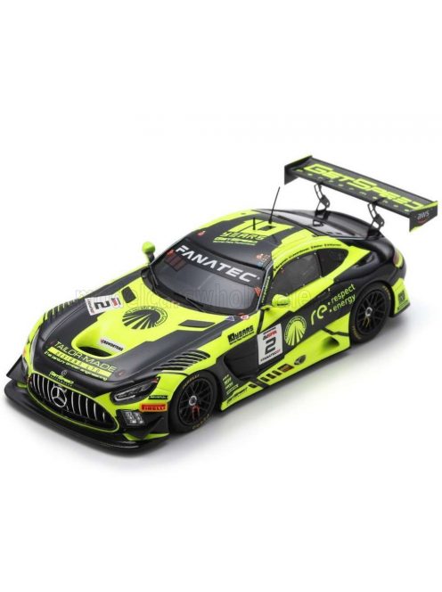 Spark - MERCEDES BENZ AMG GT3 TEAM GETSPEED N 2 24h SPA 2023 L.BERGSTEIN - A.LEWANDOWSKI - A.WALKER - L.WILLIAMSON YELLOW BLACK