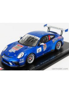   Spark-Model - Porsche 911 991 N 53 Porsche Carrera Cup France Champion 2018 A.Guven Blue