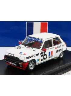   Spark-Model - Renault R5 Alpine Turbo N 95 Rally Magny-Cours 1983 J.Alesi White