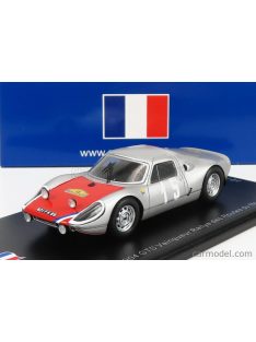   Spark-Model - Porsche 908 Gts N 15 Winner Rally Routes Du Nord 1966 R.Buchet - J.Ferrand Silver Red