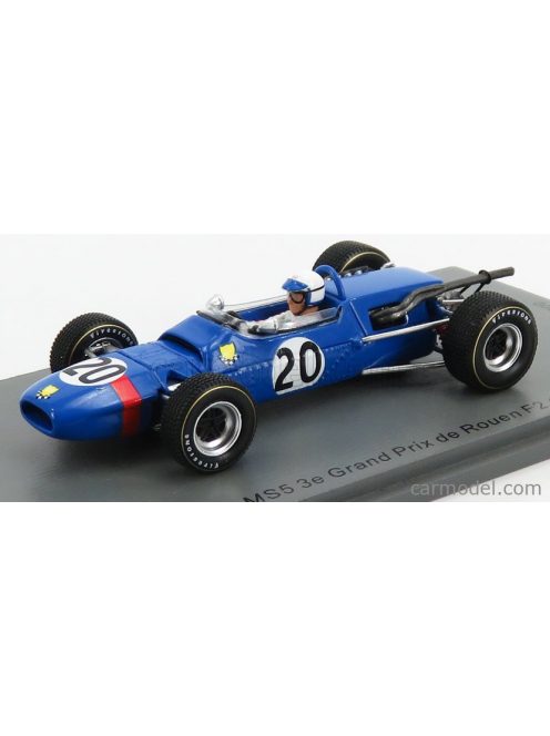 Spark-Model - Matra Simca F2 M5S N 20 3Rd De Rouen Gp 1966 J.Schlesser Blue