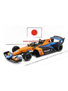   Spark - DALLARA SF23 HONDA M-TEC HR-417E TEAM THREEBOND DRAGO RACING N 12 SUPER FORMULA SEASON 2023 NIREI FUKUZUMI ORANGE BLACK BLUE