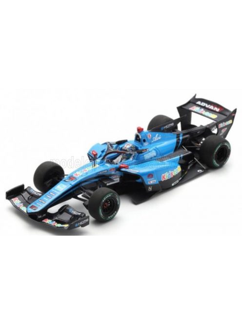 Spark - DALLARA SF23 TRD 01F TEAM KIDS COM KCMG CAYMAN N 7 SUPER FORMULA SEASON 2024 KAMUI KOBAYASHI LIGHT BLUE BLACK