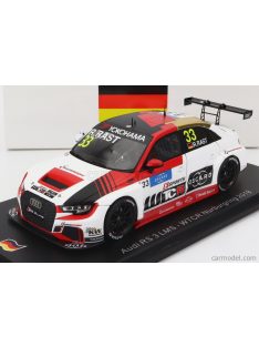   Spark-Model - Audi A3 Rs3 Lms N 33 Wtcr Nurburgring 2018 R.Rast White Red Black