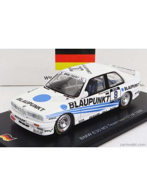 Spark-Model - Bmw 3-Series M3 Coupe E30 N 8 Dtm 1988 O.Manthey White