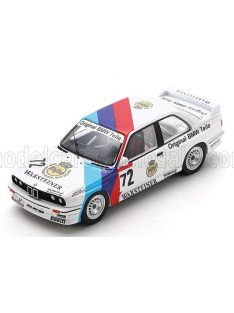   Spark - BMW 3-SERIES M3 (E30) TEAM BMW MOTORSPORT N 72 24h NURBURGRING 1987 DIETER QUESTER - MARKUS OESTREICH - WINFRIED VOGT WHITE BLUE RED