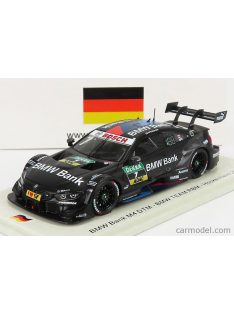   Spark-Model - Bmw 4-Series M4 Team Rbm N 7 Dtm Hockenheim 2018 B.Spengler Matt Black