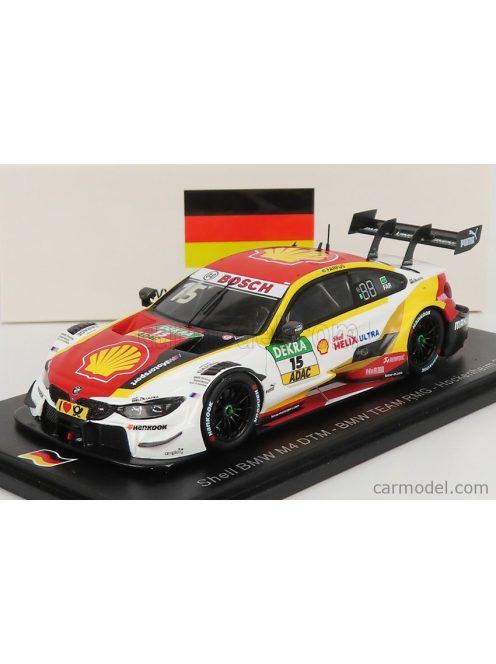 Spark-Model - Bmw 4-Series M4 Bmw Team Rmg N 15 Dtm Hockenheim 2018 A.Farfus White Red Yellow