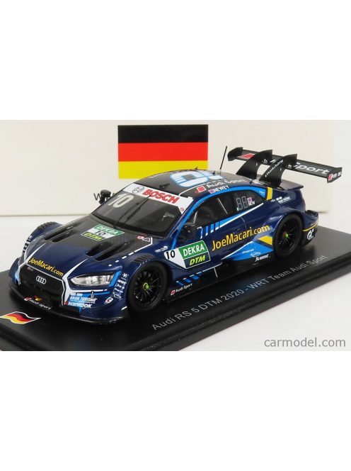 Spark-Model - Audi A5 Rs5 Team Audi Sport Wrt N 10 Season Dtm 2020 H.Newey Blue Black