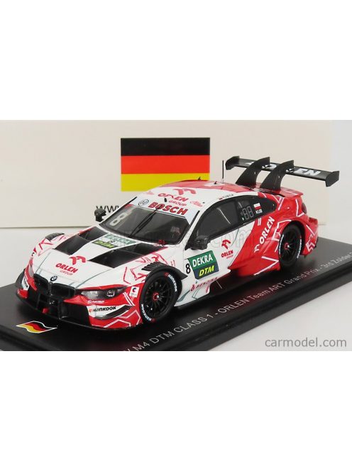 Spark-Model - Bmw 4-Series M4 Team Art Orlen N 8 3Rd Dtm Zolder 2020 R.Kubica Red White