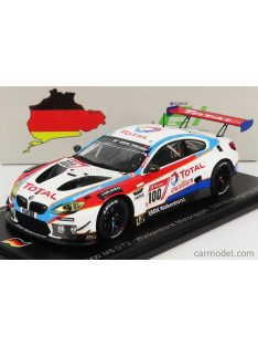   Spark-Model - Bmw 6-Series M6 Gt3 Team Walkenhorst Motorsport N 100 24H Nurburgring 2020 H.Walkenhorst - A.Ziegler - F.Von Bohlen - M.Von Bohlen White Red Blue