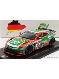   Spark-Model - Aston Martin Vantage Amr Gt4 Team Prosport Racing N 71 24H Nurburgring 2021 G.Dumarey - M.Dumarey - A.Walker - M.Hess Orange Black Green