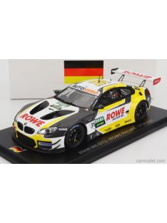   Spark-Model - Bmw 6-Series M6 Gt3 Team Rowe Racing N 31 Dtm Season 2021 S.Van Der Linde White Yellow Grey