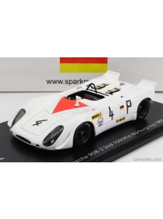   Spark-Model - Porsche 908/2 N 4 2Nd 1000Km Nurburgring 1969 R.Stommelen - H.Herrmann White