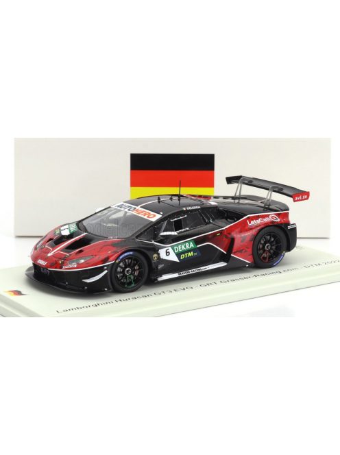 Spark - LAMBORGHINI HURACAN GT3 EVO TEAM GRASSER RACING N 6 DTM SEASON 2022 ALESSIO DELEDDA RED BLACK