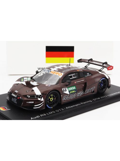 Spark - AUDI R8 LMS GT3 5.2L V10 TEAM ATTEMPTO RACING N 66 DTM SEASON 2022 MARIUS ZUG BROWN