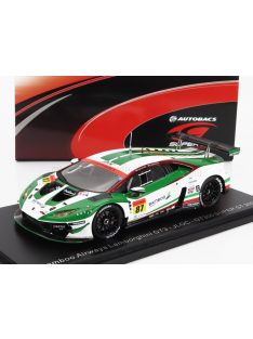   Spark - LAMBORGHINI AVENTADOR GT3 TEAM JLOC N 87 GT300 SUPER GT 2022 K.MTSUURA - N.SAKAGUCHI WHITE GREEN