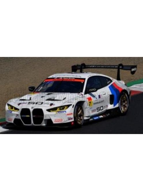 Spark - BMW 4-SERIES M4 TEAM STUDIE CSL N 7 GT300 SUPER GT 2022 S.ARA - A.FARFUS - T.KONDO WHITE