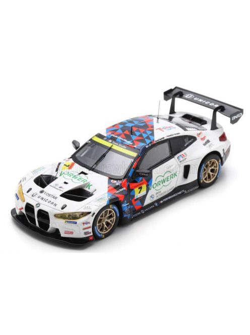 Spark - BMW 4-SERIES M4 TEAM STUDIE CSL N 7 GT300 SUPER GT 2023 S.ARA - B.SPENGLER - M.YANAGIDA WHITE