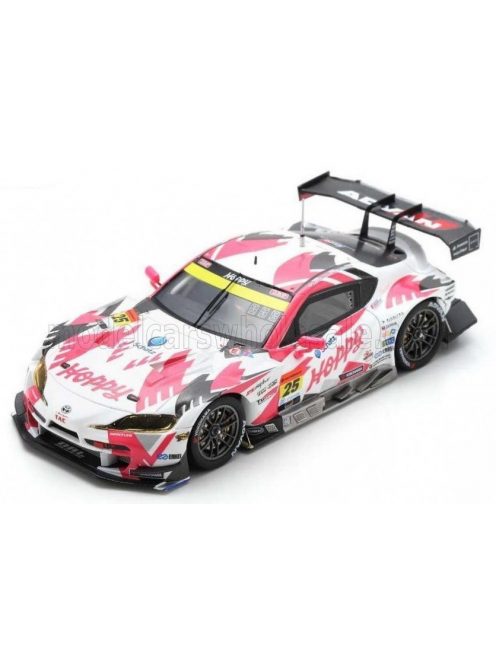 Spark - TOYOTA GR SUPRA TEAM TSUCHIYA N 25 GT300 CLASS SUPER GT 2023 T.SUGANAMI - S.NONAKA WHITE FUCSIA