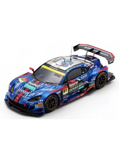 Spark - SUBARU BRZ TEAM R&D SPORT N 61 GT300 CLASS SUPER GT 2024 TAKUTO IGUCHI - HIDEKI YAMAUCHI BLUE SILVER