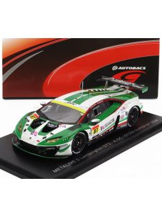   Spark - LAMBORGHINI LAMBORGHINI GT3 TEAM JLOC N 87 GT300 CLASS SUPER GT 2024 KOSUKE MATSUURA - NATSU SAKAGUCHI GREEN WHITE