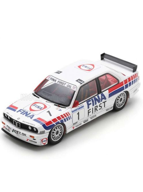 Spark - BMW 3-SERIES (E30) M3 TEAM BMW FINA N 1 SUPERTURISMO MONZA 1992 ROBERTO RAVAGLIA WHITE