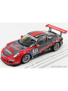   Spark-Model - Porsche 911 991 Gt3 N 23 Winner Porsche Carrera Cup Fuji 2017 P.Hamprecht Red Grey Black