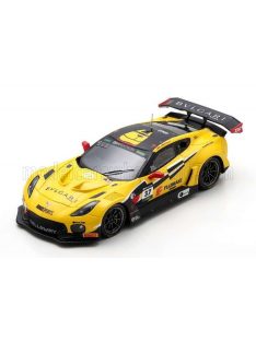   Spark - CHEVROLET CORVETTE C7.R 5.5L V8 GT3-R TEAM CALLAWAY COMPETITION RACING N 37 10h ZUZUKA 2019 RYO OGAWA - MARKUS POMMER - SHINJI TAKEI YELLOW BLACK