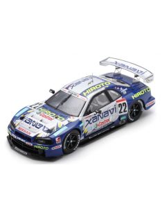   Spark - NISSAN SKYLINE GT-R (R34) N 22 WINNER GT500 JGTC SEASON 2001 MICHAEL KRUMM - TETSUYA TANAKA WHITE BLUE